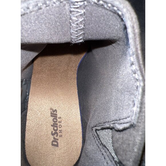 Dr. Scholl's Amber Women's Bootie Boot Wool Wedge Grey Zip Comfort size 9.5 NEW - Picture 8 of 10